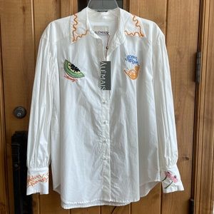 NWT ALÉMAIS Button Down